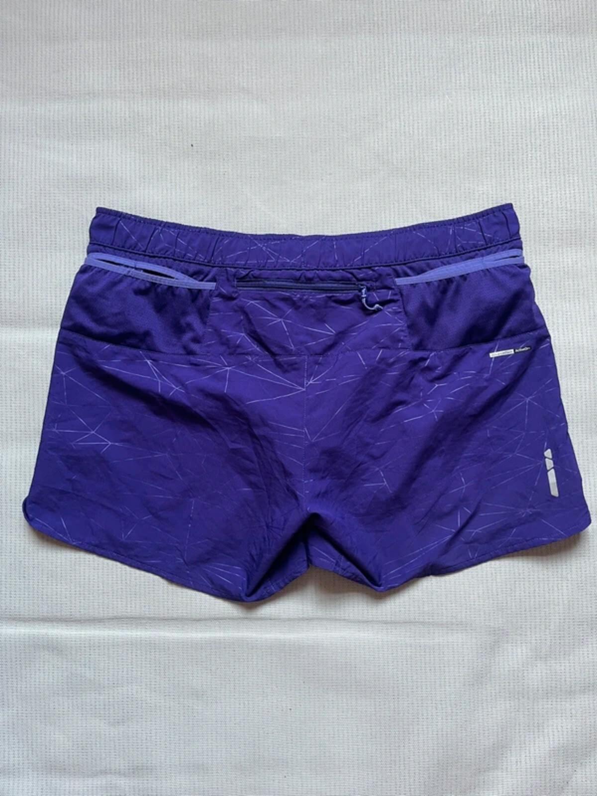 Salomon Women's Trail Runner Shorts - Purple, Size XL