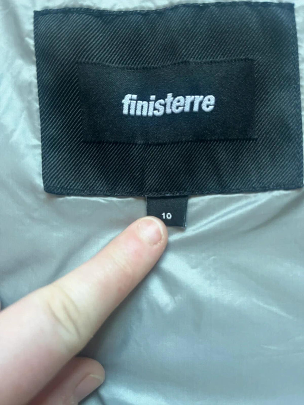 Finisterre Women's Nimbus Hooded Jacket - Blue, Size UK 10