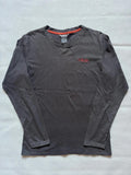 Rab Men's Belay Long Sleeve T-Shirt - Brown, Size Small