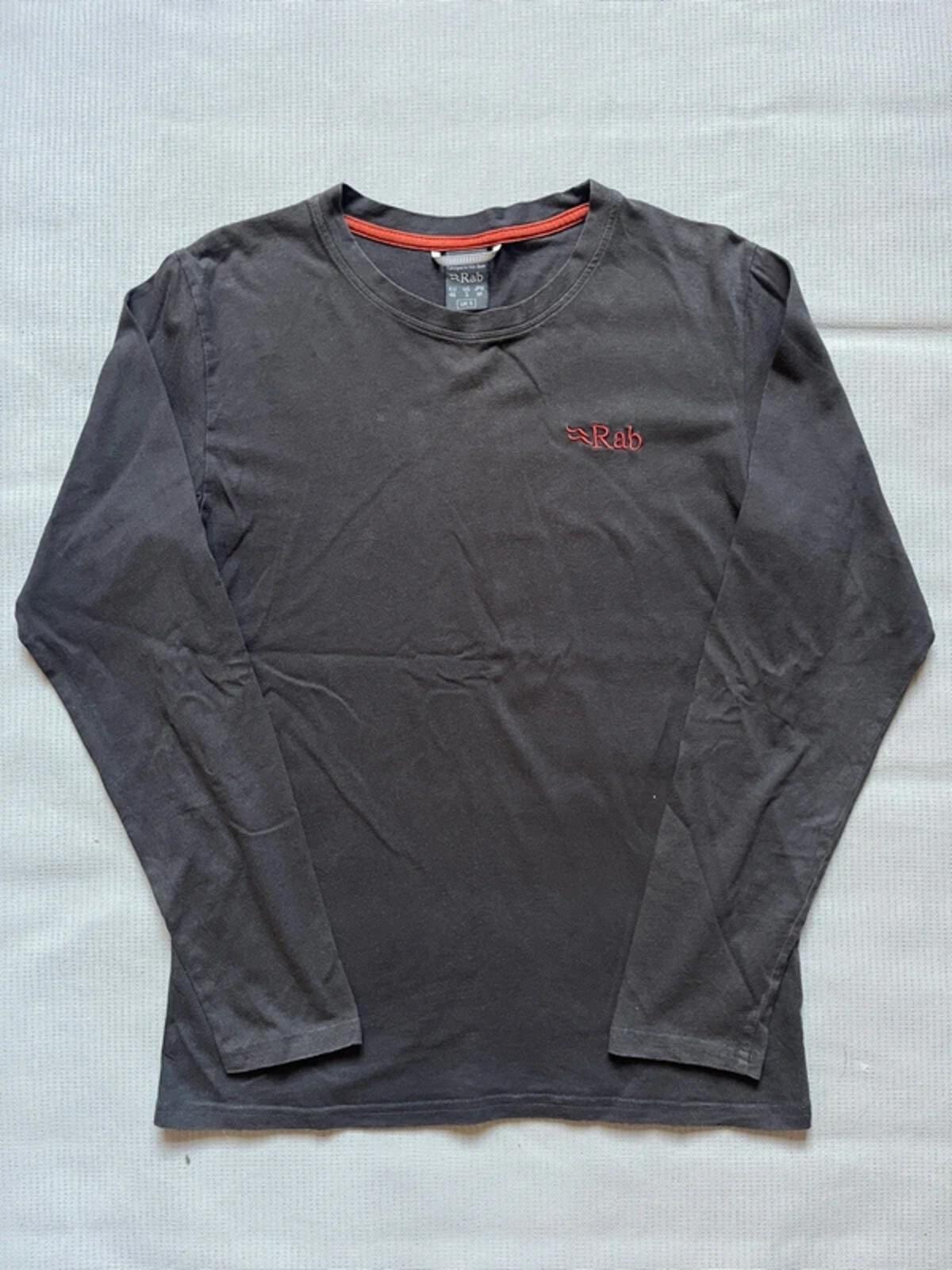 Rab Men's Belay Long Sleeve T-Shirt - Brown, Size Small