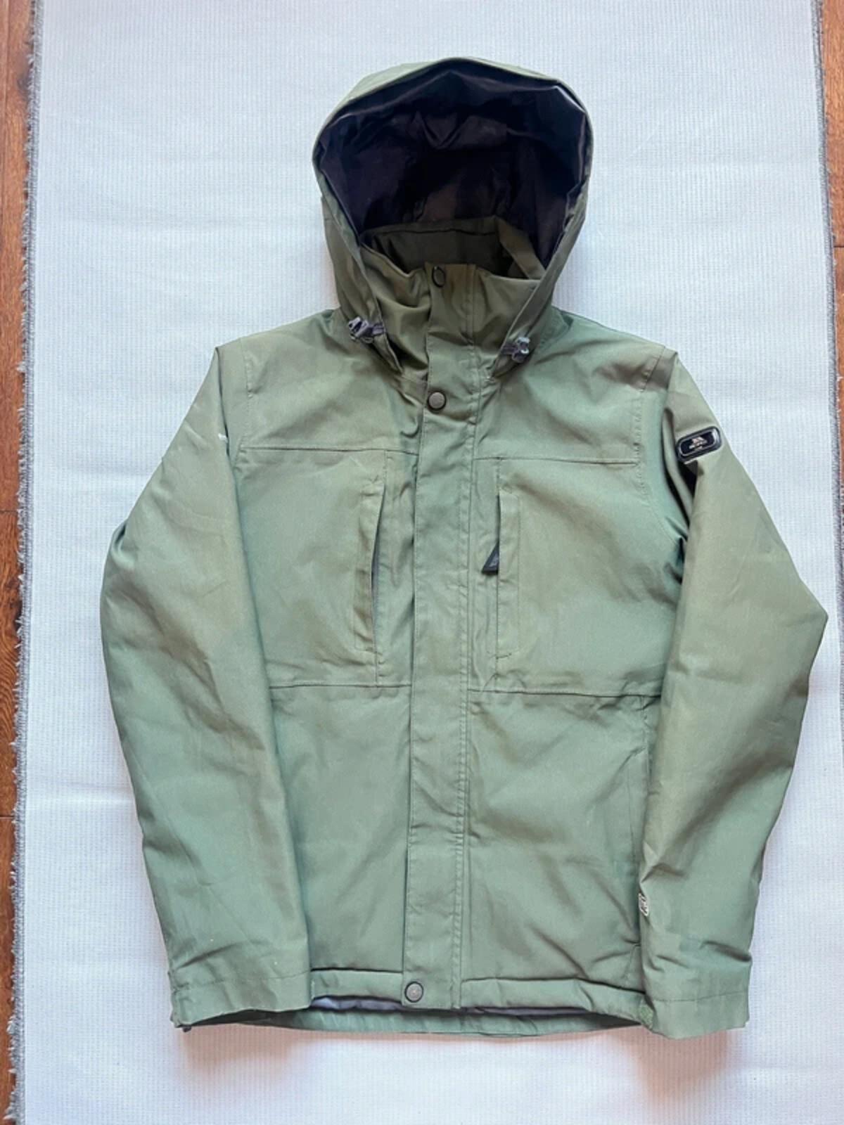 Trespass Men's Waterproof Jacket Green Small