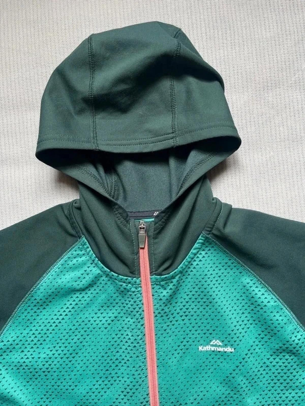 Kathmandu Women’s Technical Baselayer Jacket - Dark Green, Size UK 8