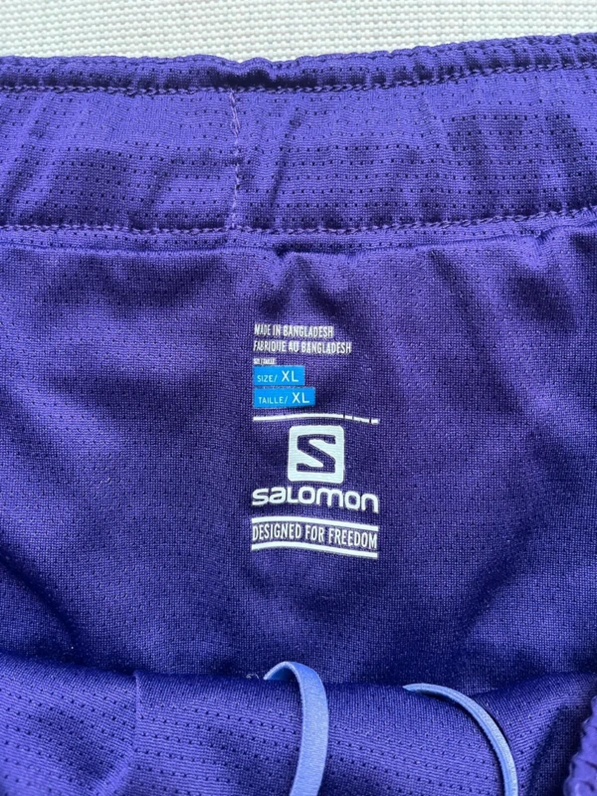 Salomon Women's Trail Runner Shorts - Purple, Size XL