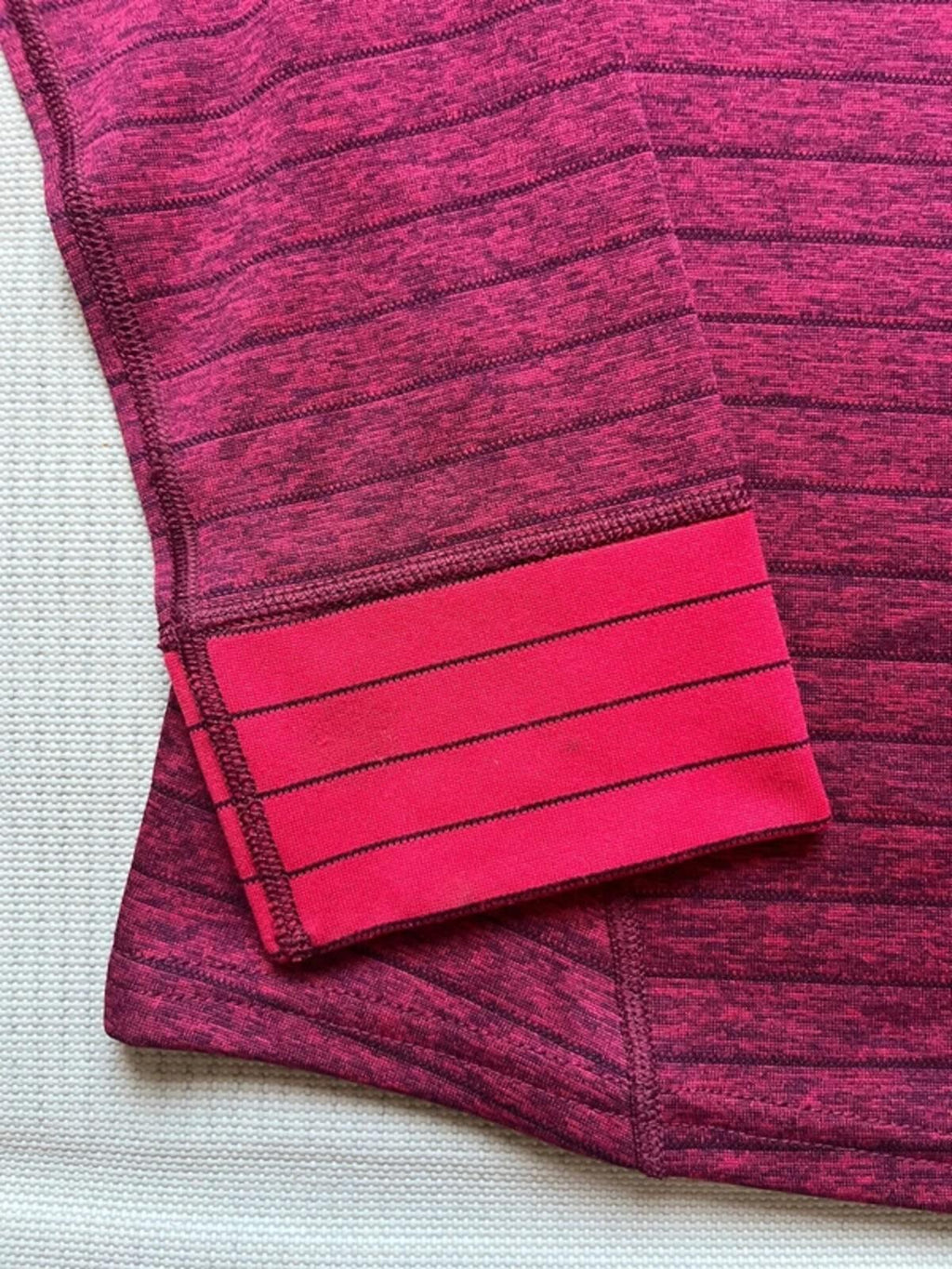 Berghaus Women's Thermal Tech Long Sleeve Baselayer - Red, Size UK 12