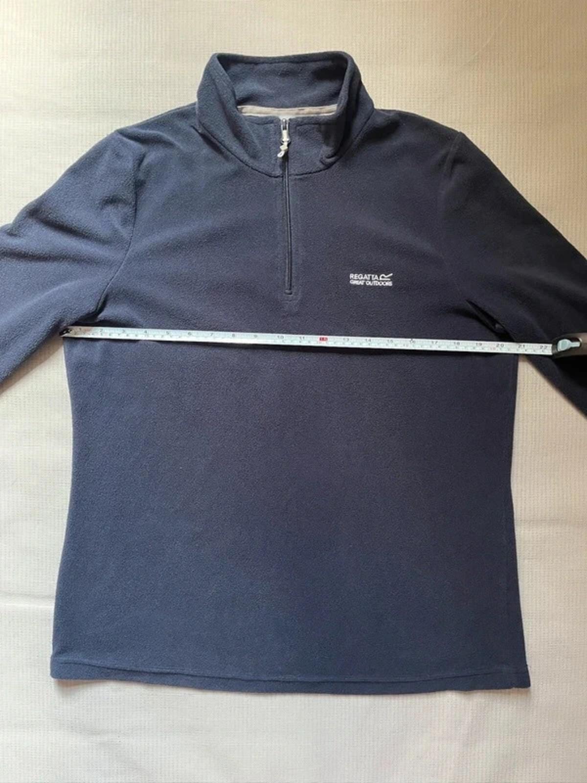 Regatta Women’s 1/4 Zip Fleece Blue Size UK 16