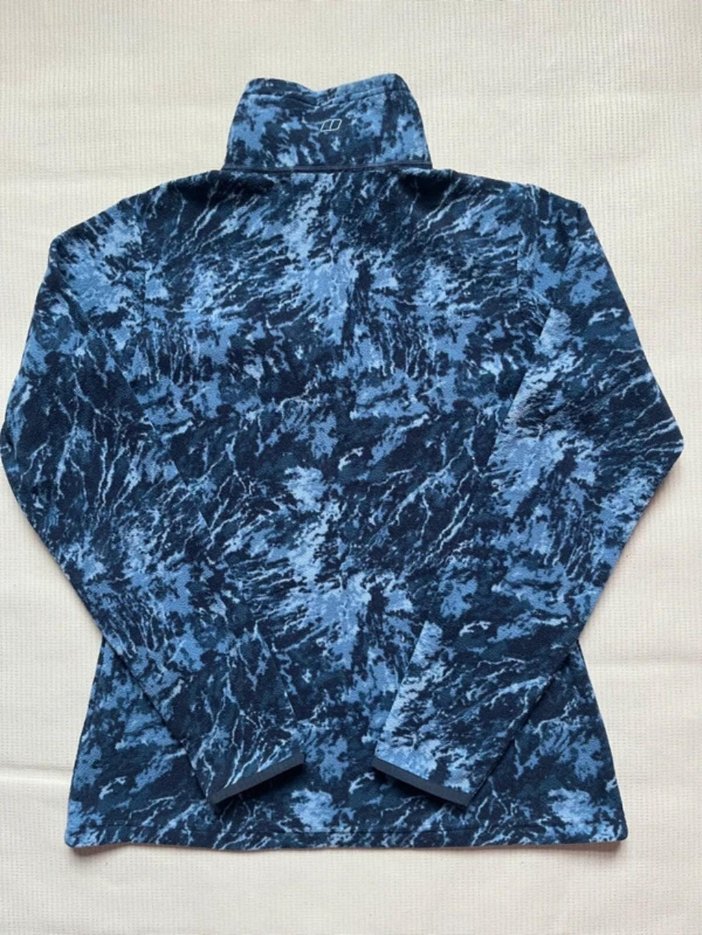 Berghaus Women's Navala Half Zip Fleece - Blue, Size UK 12