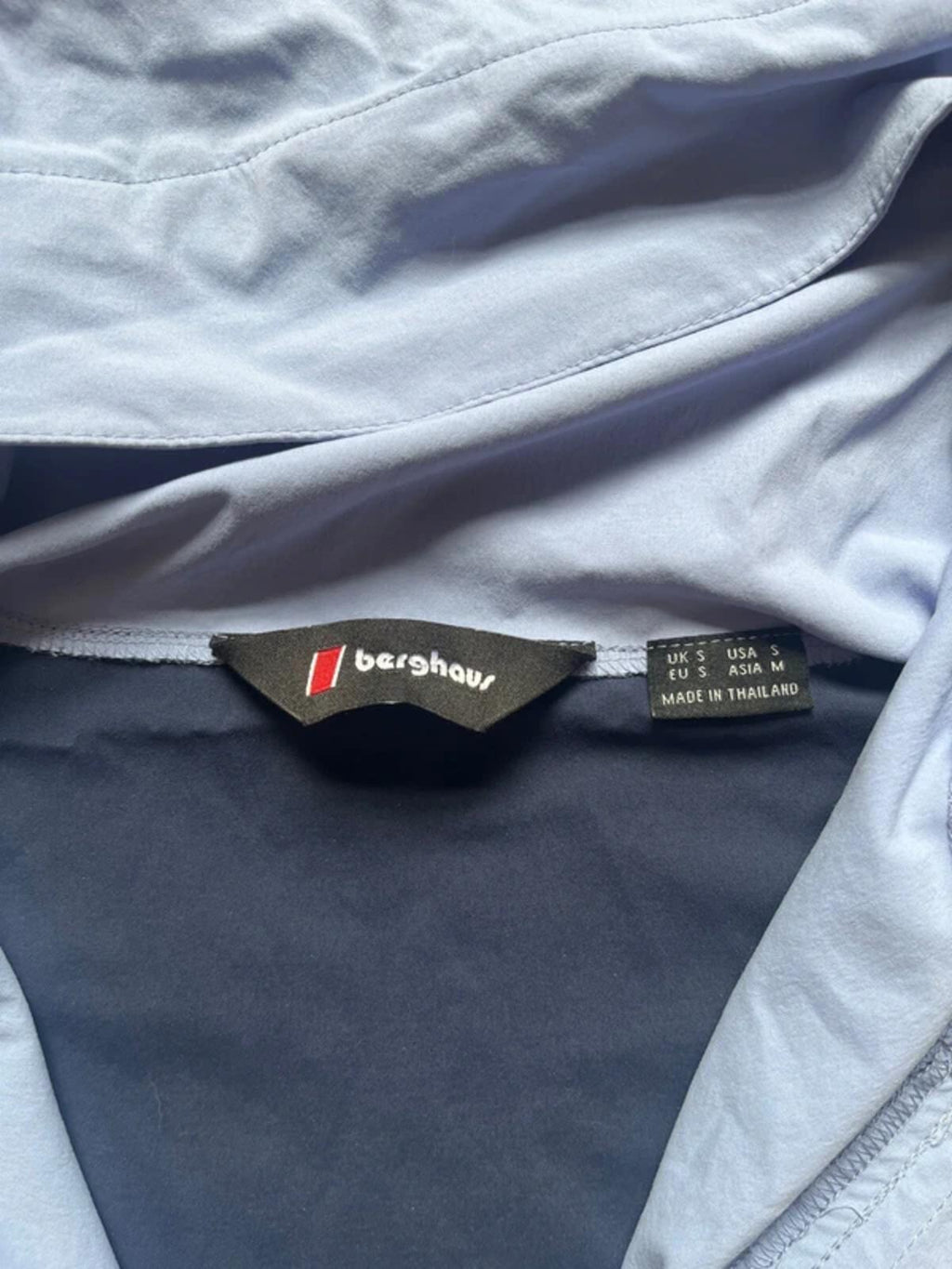 Berghaus Men's Theran Woven Tracksuit Top - Blue/Grey, Size Small