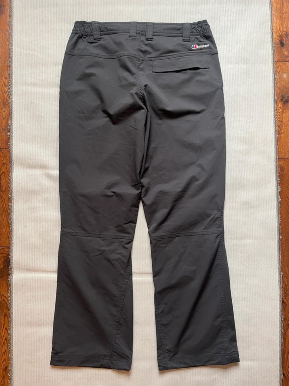 Berghaus Women’s Waterproof Hiking Trousers - Black, Size UK 12