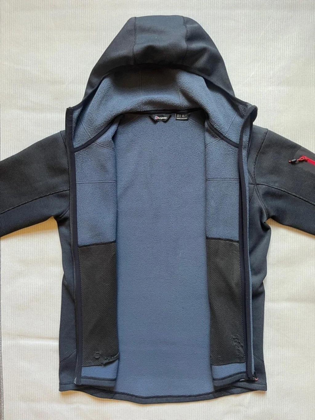 Berghaus Men's Pravitale Mountain 2.0 Hooded Fleece Jacket - Dark Blue, Size Medium