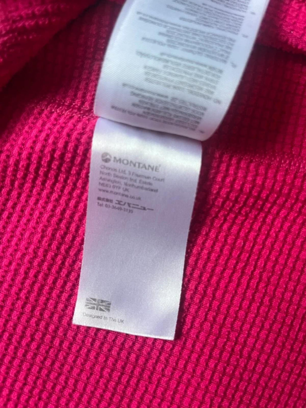 Montane Women’s 1/4 Fleece Long Sleeve Top - Pink, UK Size 12