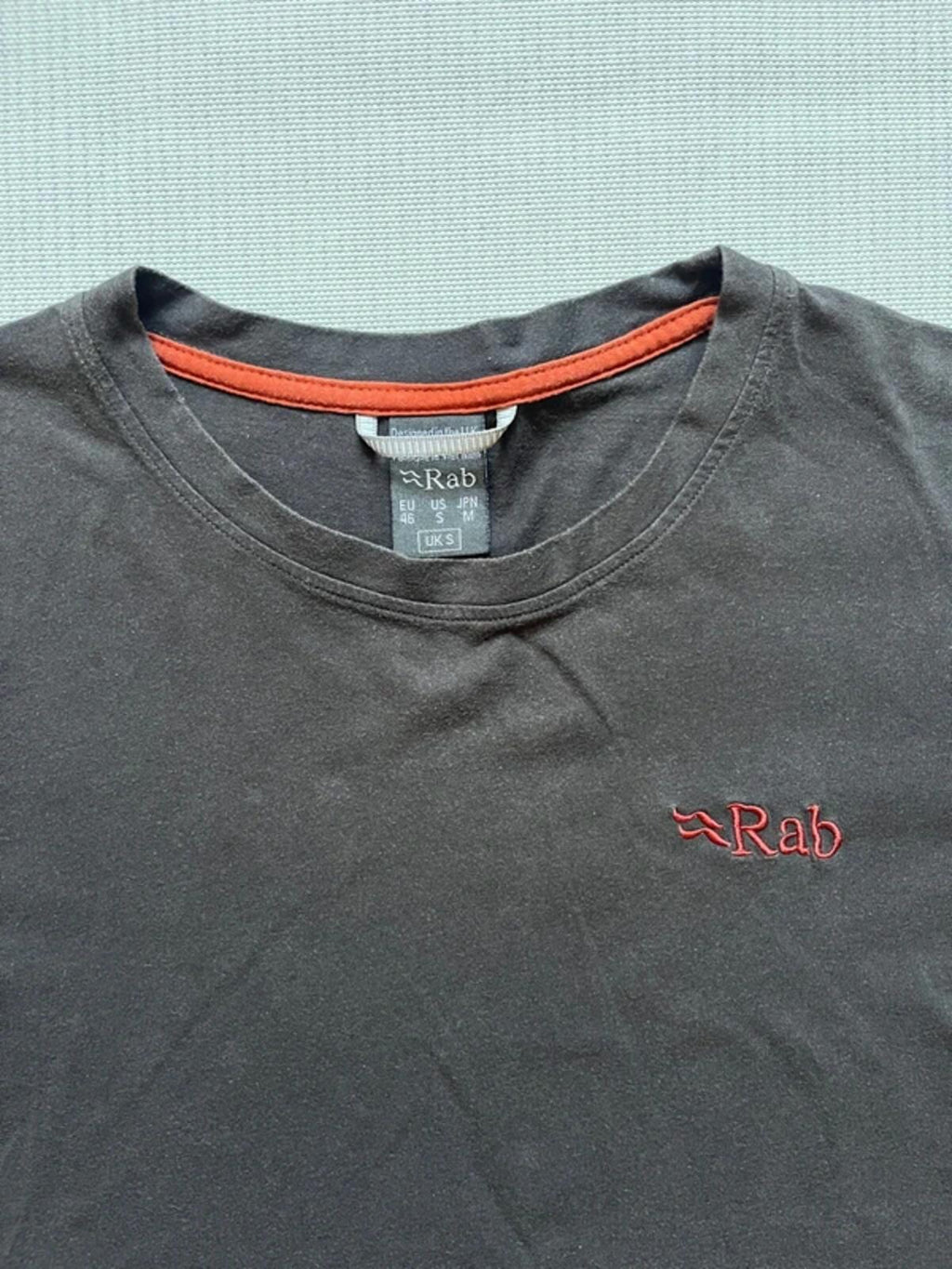 Rab Men's Belay Long Sleeve T-Shirt - Brown, Size Small
