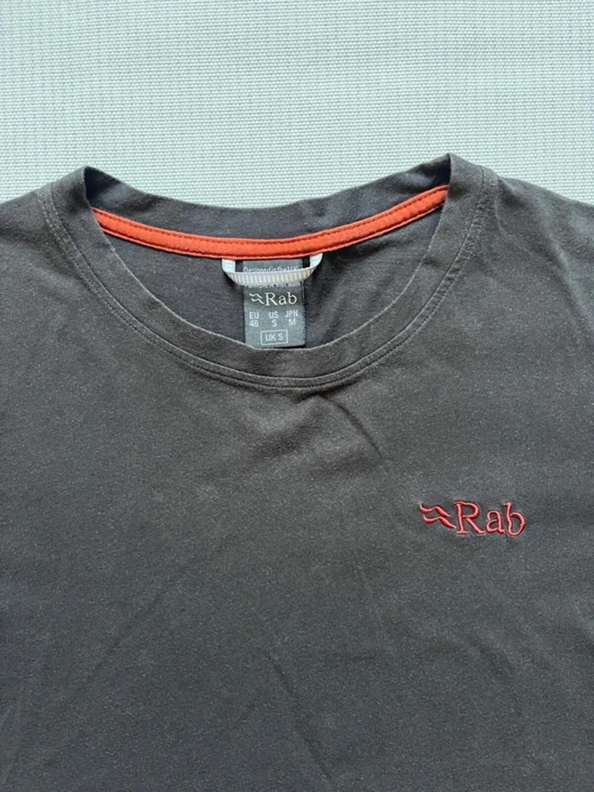 Rab Men's Belay Long Sleeve T-Shirt - Brown, Size Small