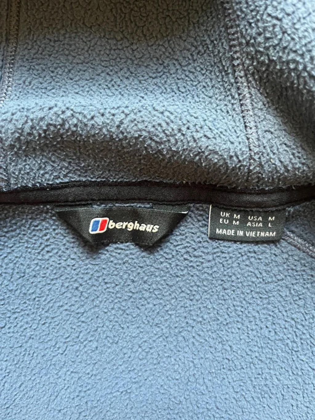 Berghaus Men's Pravitale Mountain 2.0 Hooded Fleece Jacket - Dark Blue, Size Medium