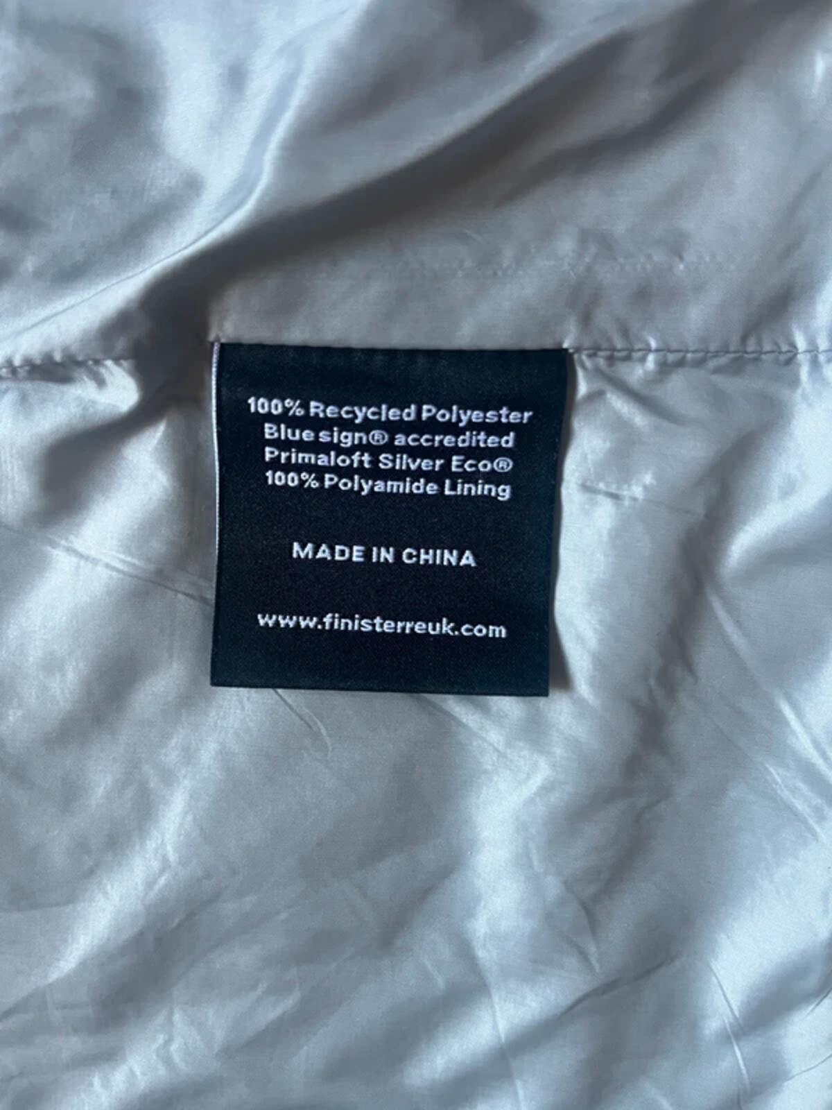 Finisterre Women's Nimbus Hooded Jacket - Blue, Size UK 10