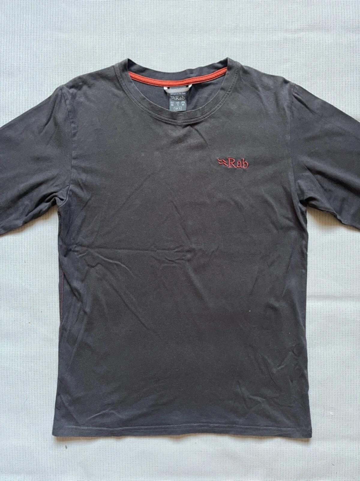 Rab Men's Belay Long Sleeve T-Shirt - Brown, Size Small