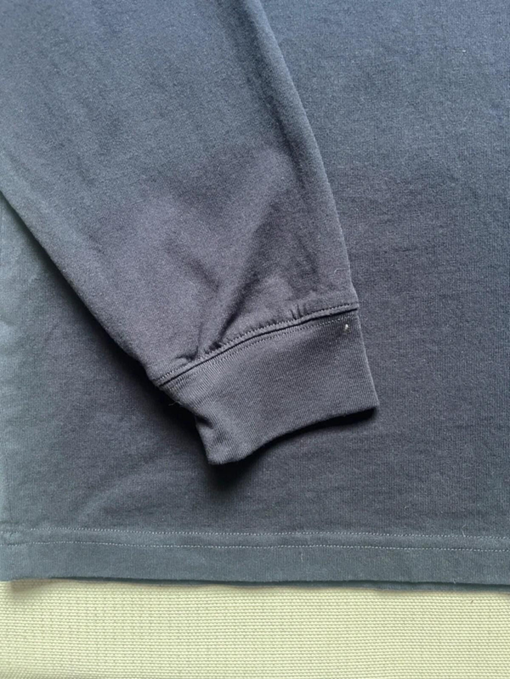 Patagonia Men's Fitz Roy Horizons Long Sleeve Responsibili-Tee - Navy Blue, Medium