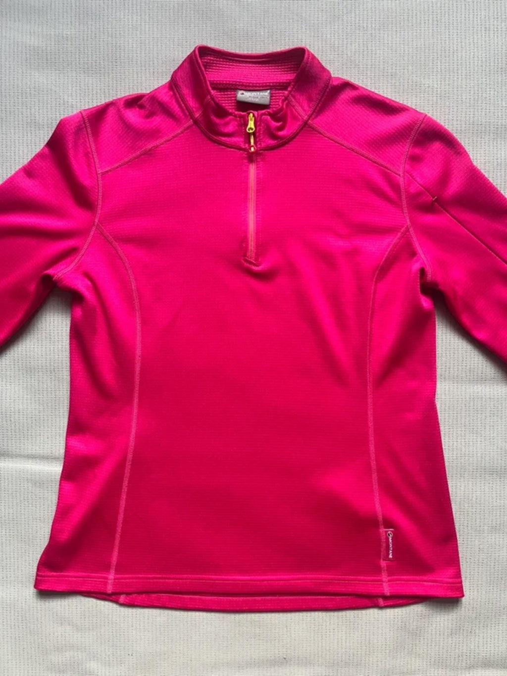 Montane Women’s 1/4 Fleece Long Sleeve Top - Pink, UK Size 12