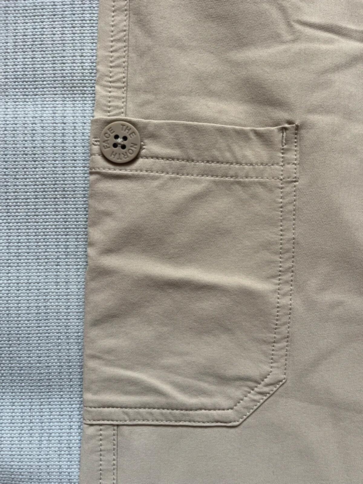 The North Face Women's Lightweight Convertible Walking Trousers - Khaki, Size UK 10