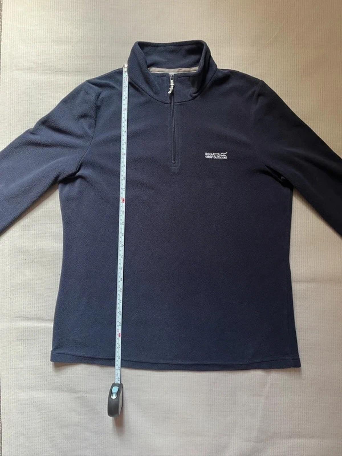 Regatta Women’s 1/4 Zip Fleece Blue Size UK 16