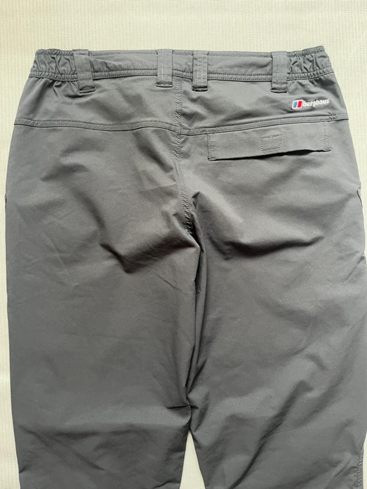 Berghaus Women’s Waterproof Hiking Trousers - Black, Size UK 12