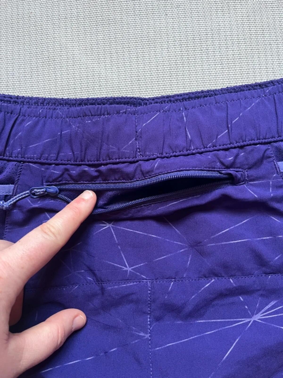 Salomon Women's Trail Runner Shorts - Purple, Size XL