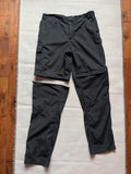 Craghoppers Women's Kiwi Pro Stretch Convertible Hiking Trousers Black Large