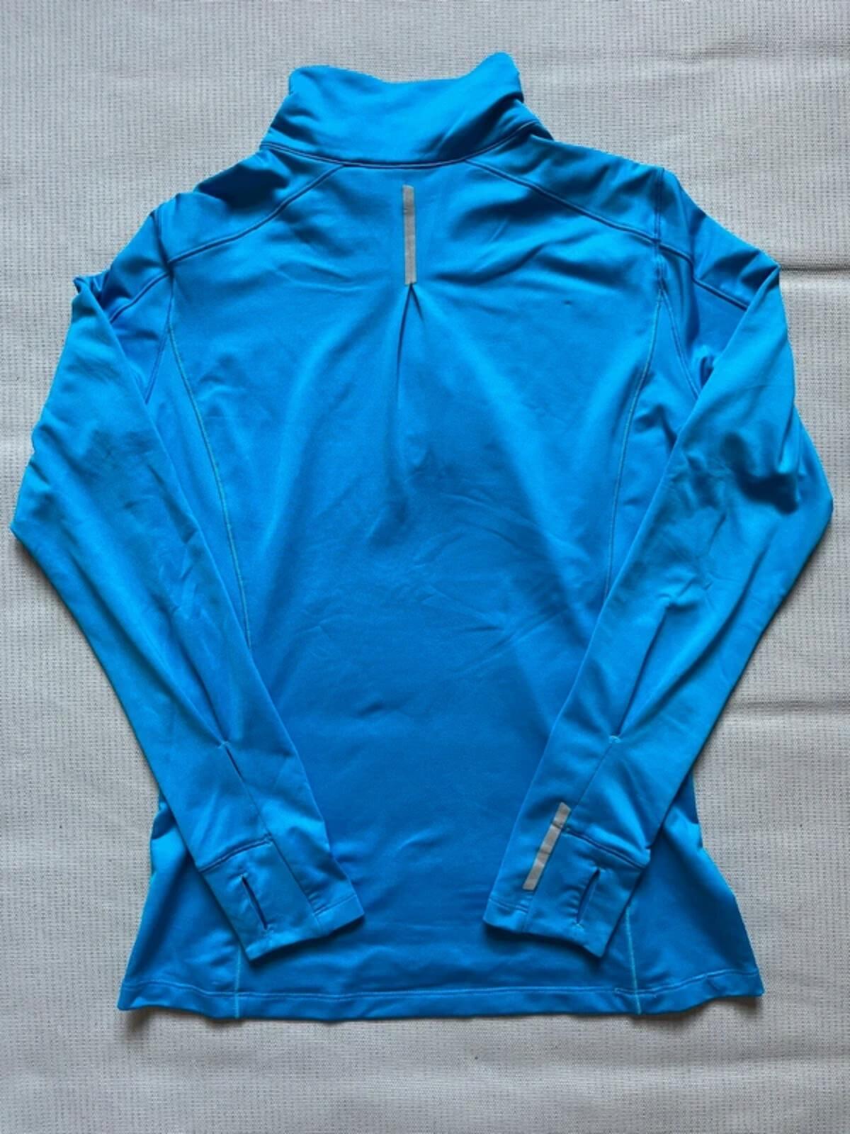 Salomon Women's Discovery Half Zip Midlayer Top - Blue, Size Small