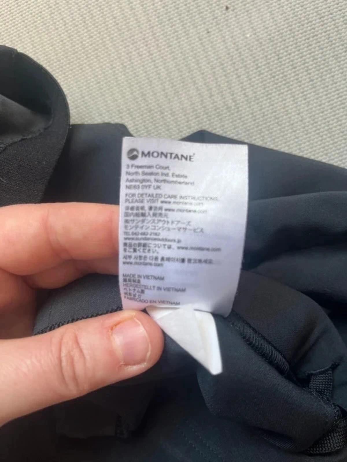 Montane Women’s Stretch Trousers - Black, UK Size 10