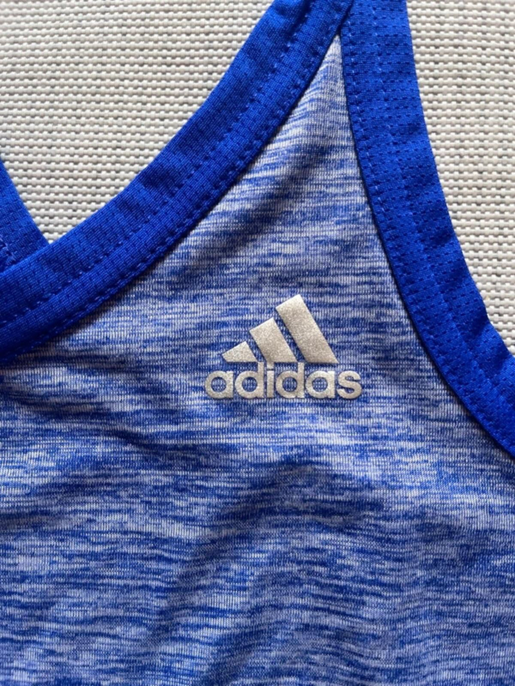 Adidas Women's Climalite Tank Top - Blue, Size UK 8-10
