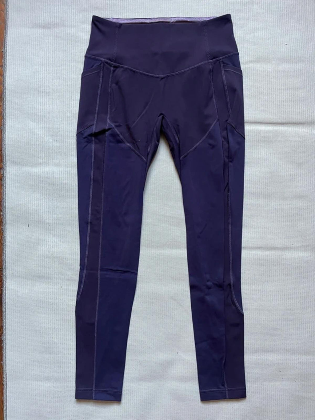 Lululemon Women's All the Right Places II Pants Trousers - Dark Purple, Size UK 10