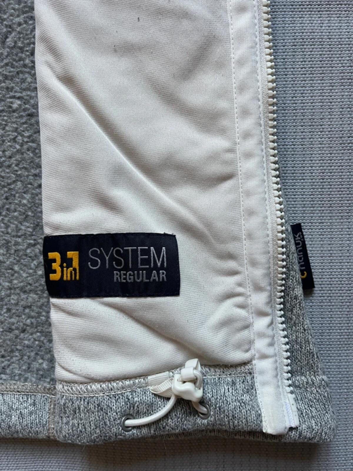 Jack Wolfskin Full Zip Fleece Jacket - Medium, Grey