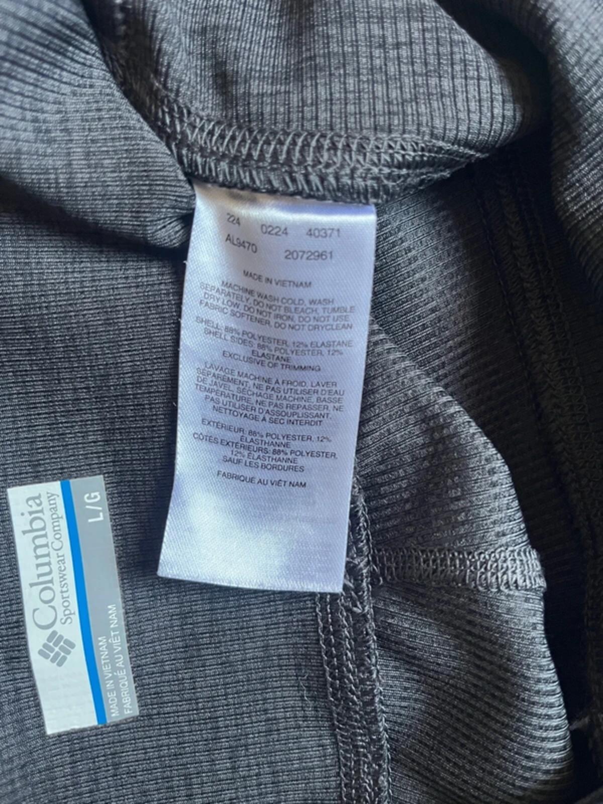 Columbia Women's Move Leggings - Dark Grey, Size Large