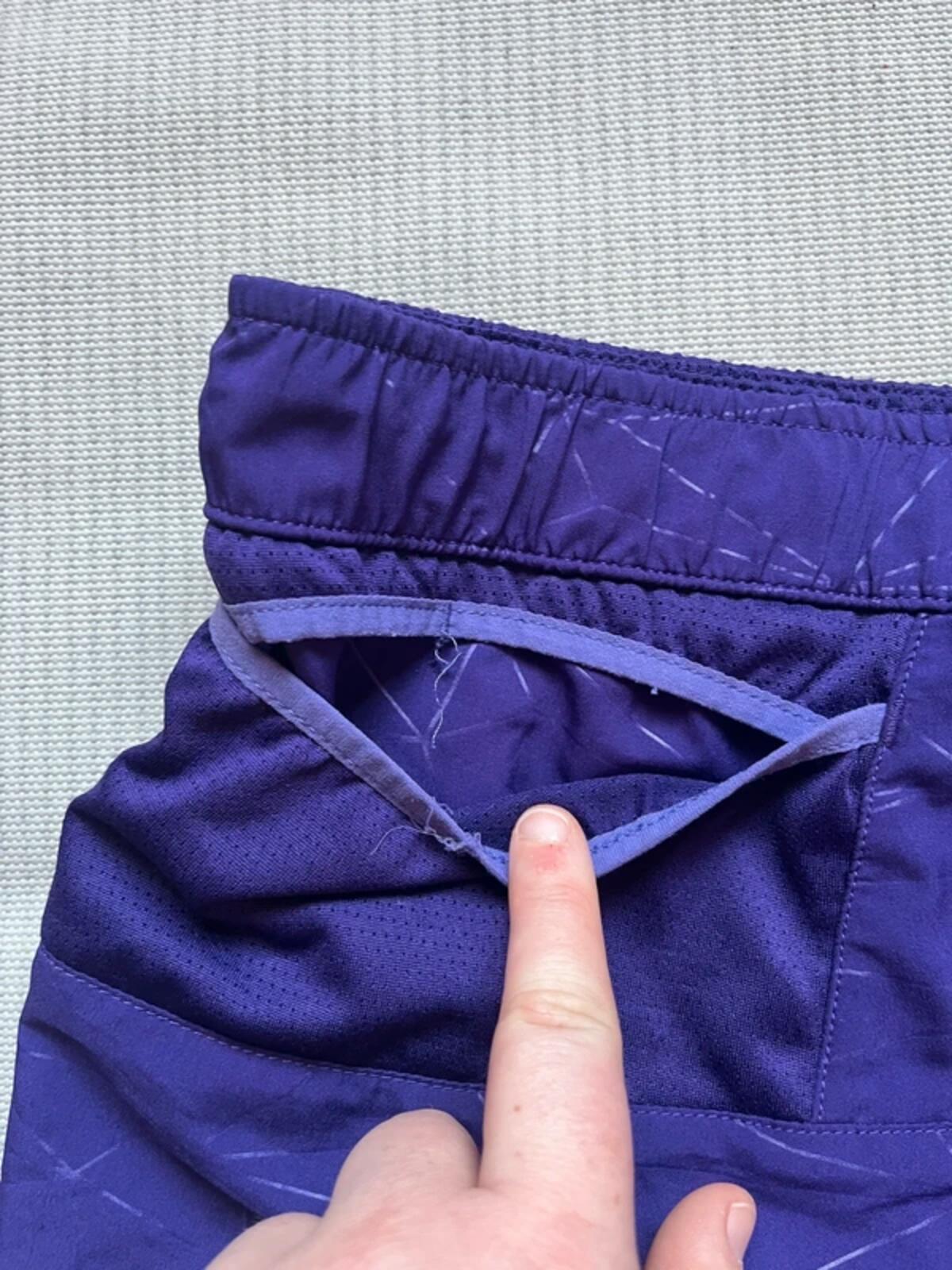 Salomon Women's Trail Runner Shorts - Purple, Size XL
