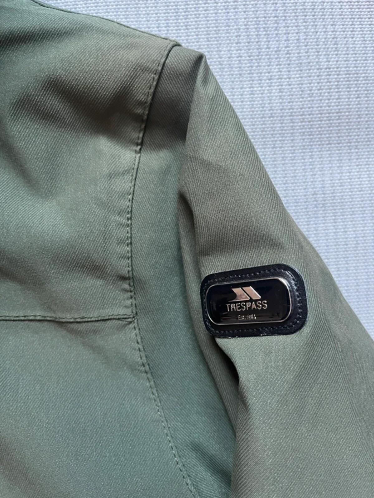 Trespass Men's Waterproof Jacket Green Small