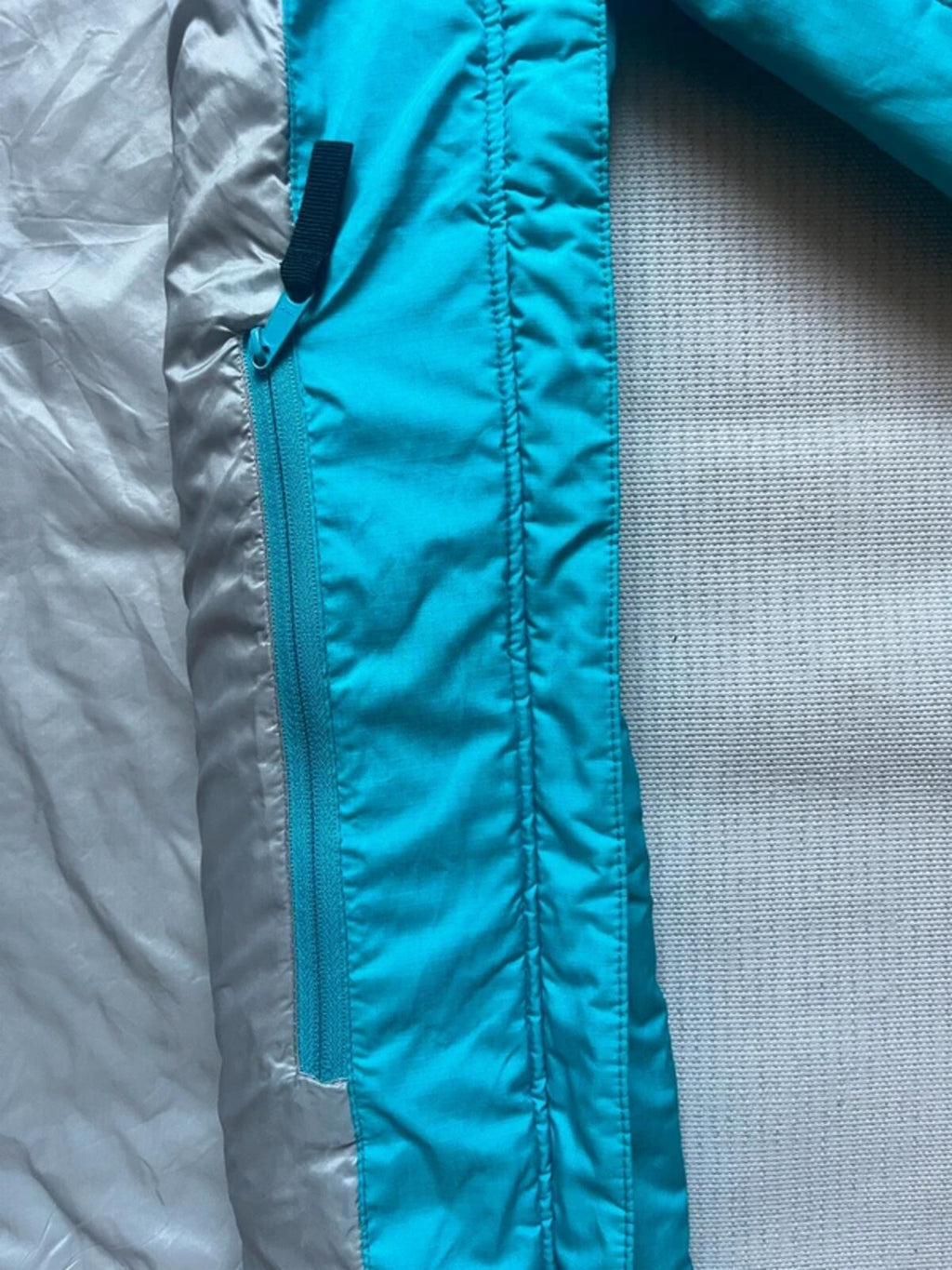 Finisterre Women's Nimbus Hooded Jacket - Blue, Size UK 10