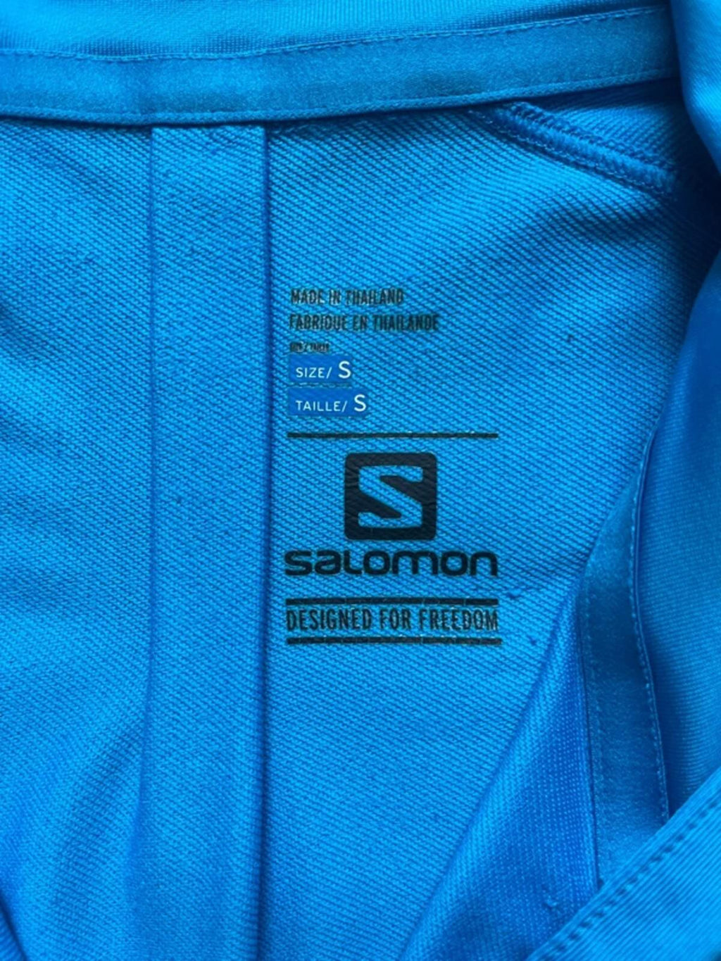 Salomon Women's Discovery Half Zip Midlayer Top - Blue, Size Small