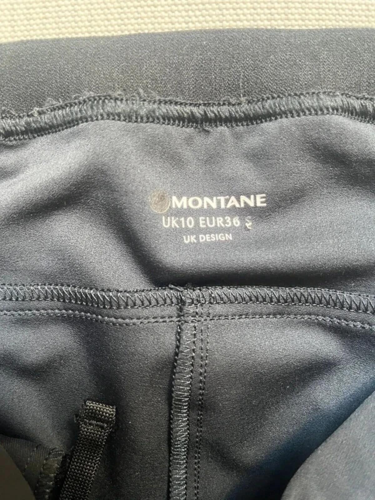 Montane Women’s Stretch Trousers - Black, UK Size 10