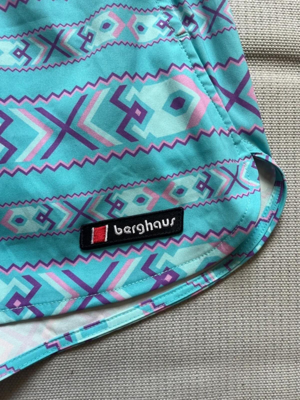 Berghaus Women’s Caatinga Shorts - Blue/Pink, Size Small