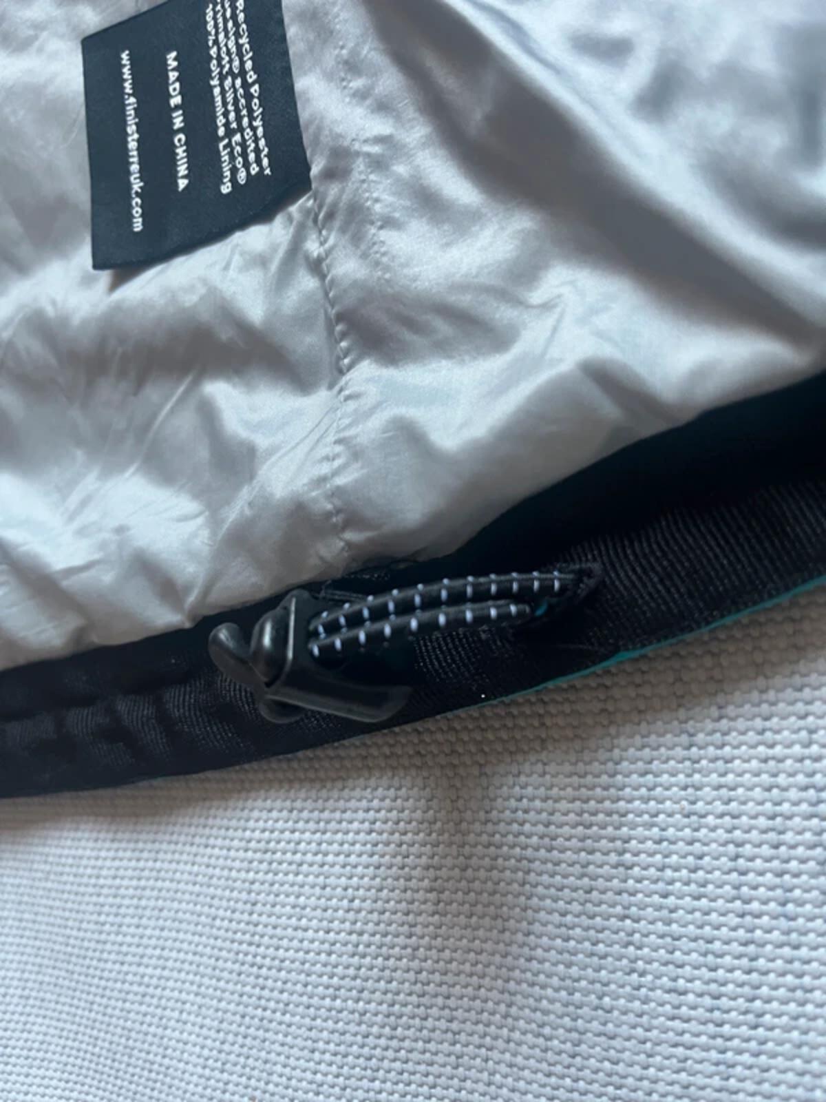 Finisterre Women's Nimbus Hooded Jacket - Blue, Size UK 10