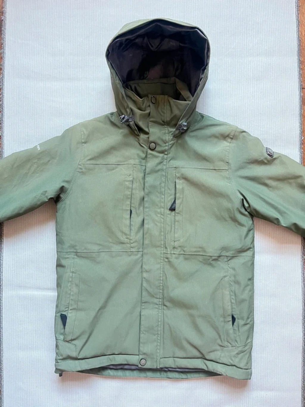 Trespass Men's Waterproof Jacket Green Small