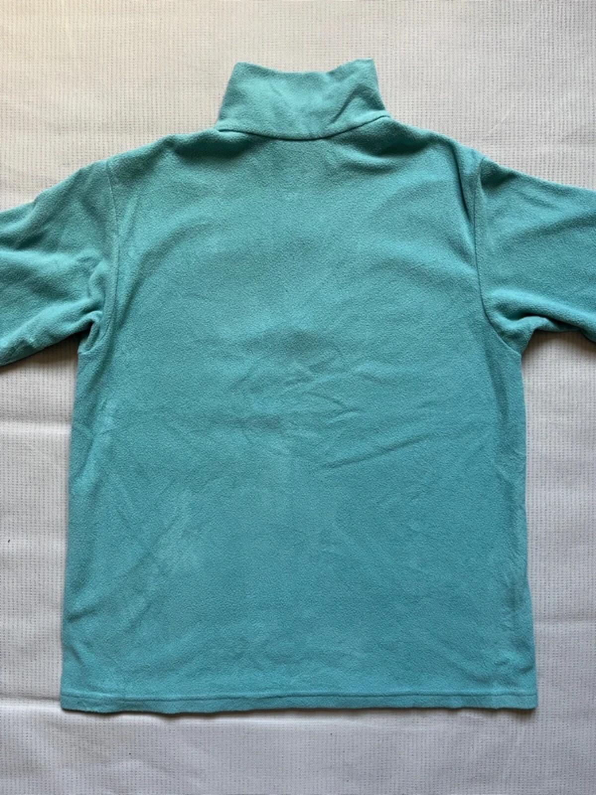 Patagonia Women's Synchilla 1/4 Zip Fleece - Grey/Blue, Size Medium